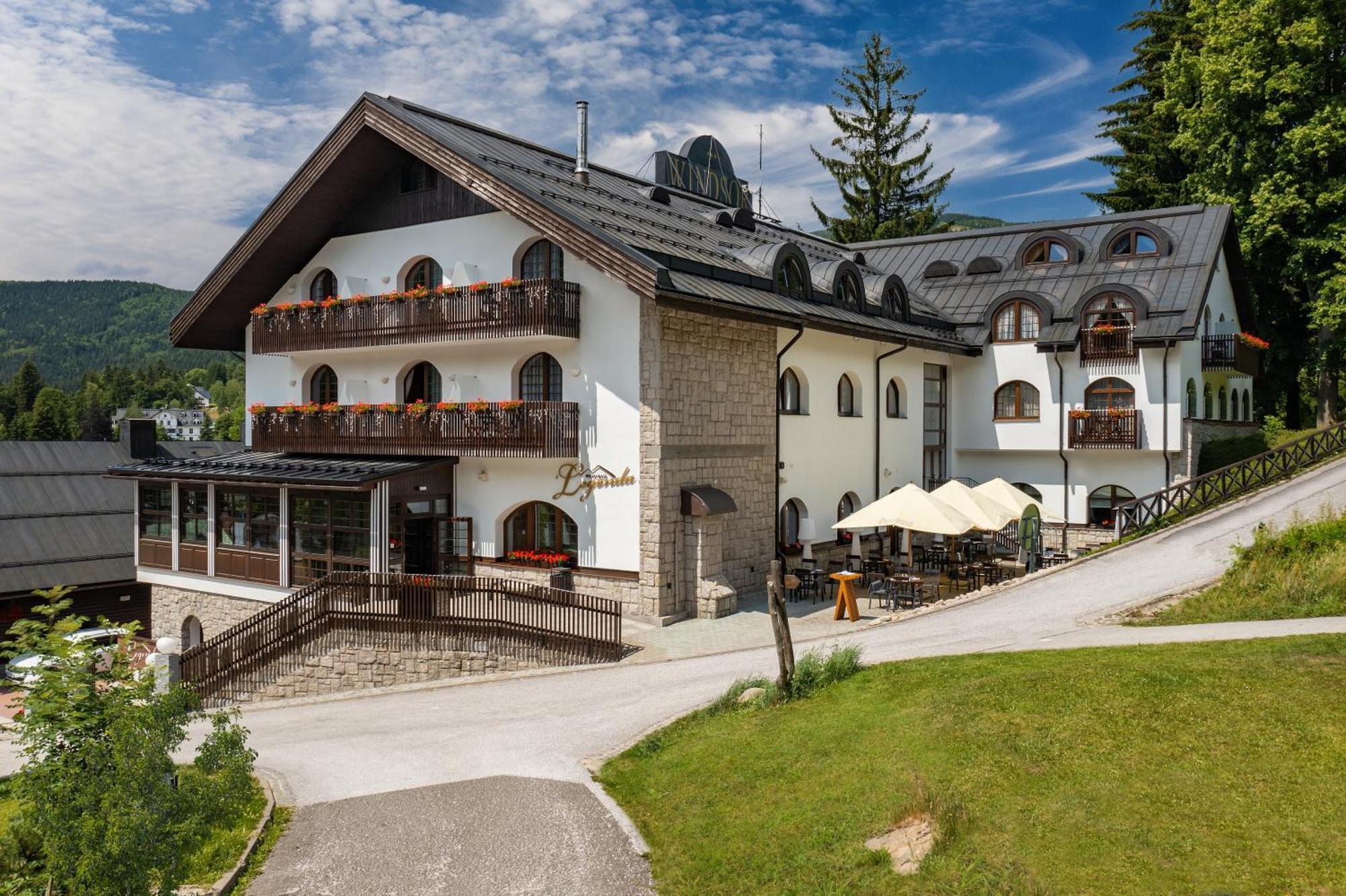 Wellness Hotel Windsor Špindlerŭv Mlýn Kültér fotó